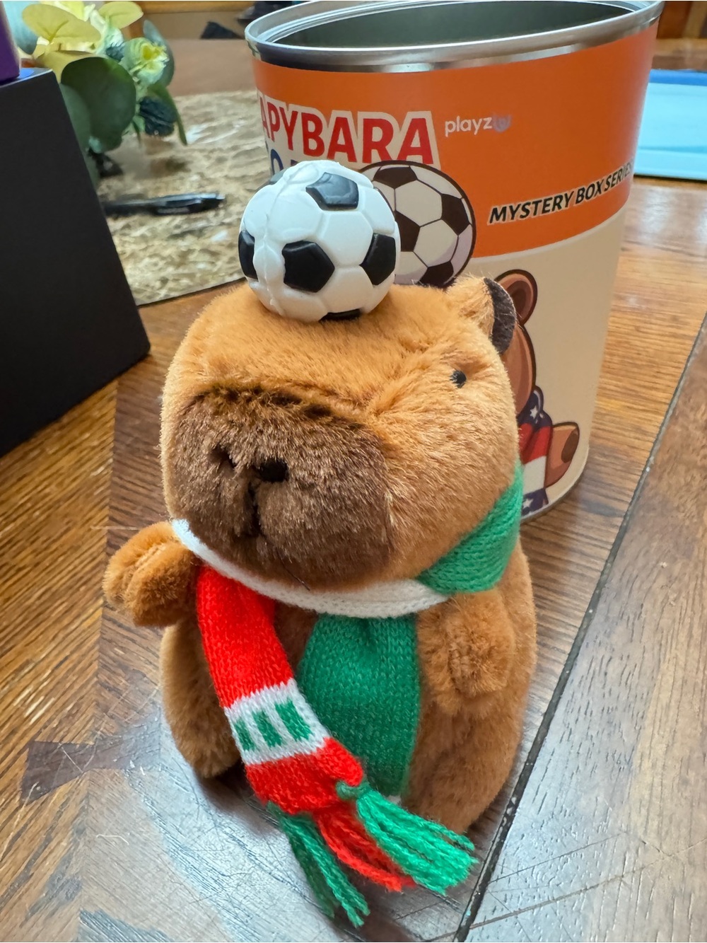 Cupybara Goal with Soccer Ball -